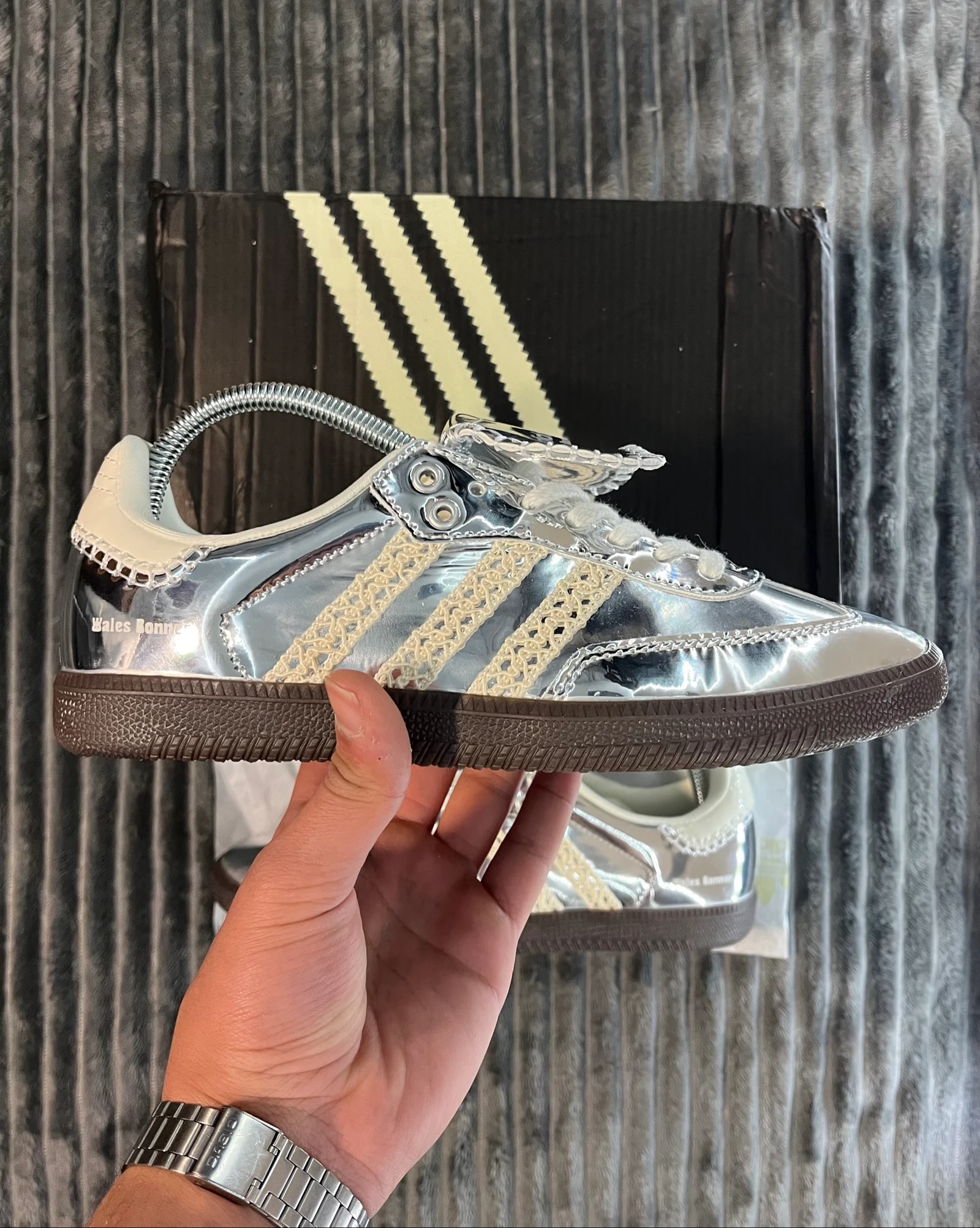 Tênis Adidas Samba x Wales Bonner – photo 3